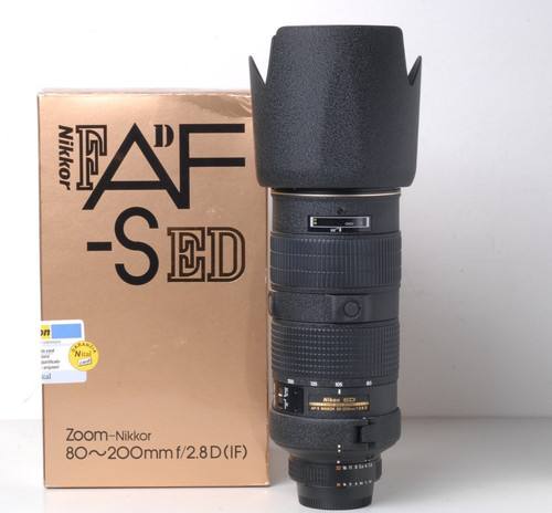 Nikon nikkor 200mm f - af-s,